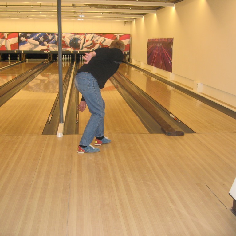 ... verst að kúlan vildi ekki hlýða