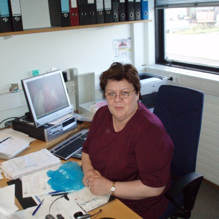 Kristín Hjaltalín við störf.
2007