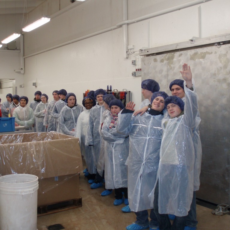 Nemendur af matvælasviði VMA í heimsókn (2006)