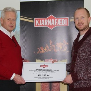 Bjarni Jónasson og Ólafur Már Þórisson m/Karl Eski