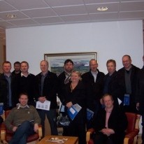 Frá undirritun rammasamningsins