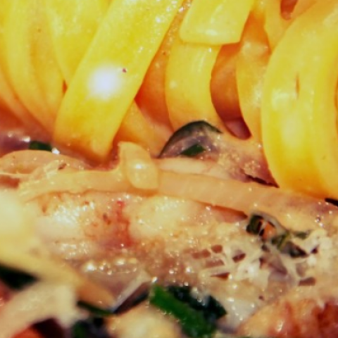 Girnilegt humarpasta