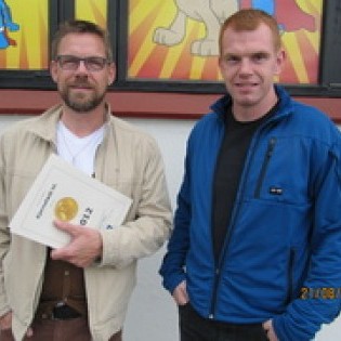 Eðvald Valgarðsson og Jóhann Rúnar Sigurðsson