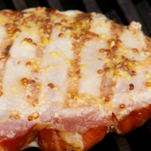 Grillaðar B.B.Q svínahryggsneiðar