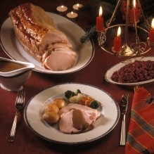 Hunangsgljáður Hamborgarhryggur