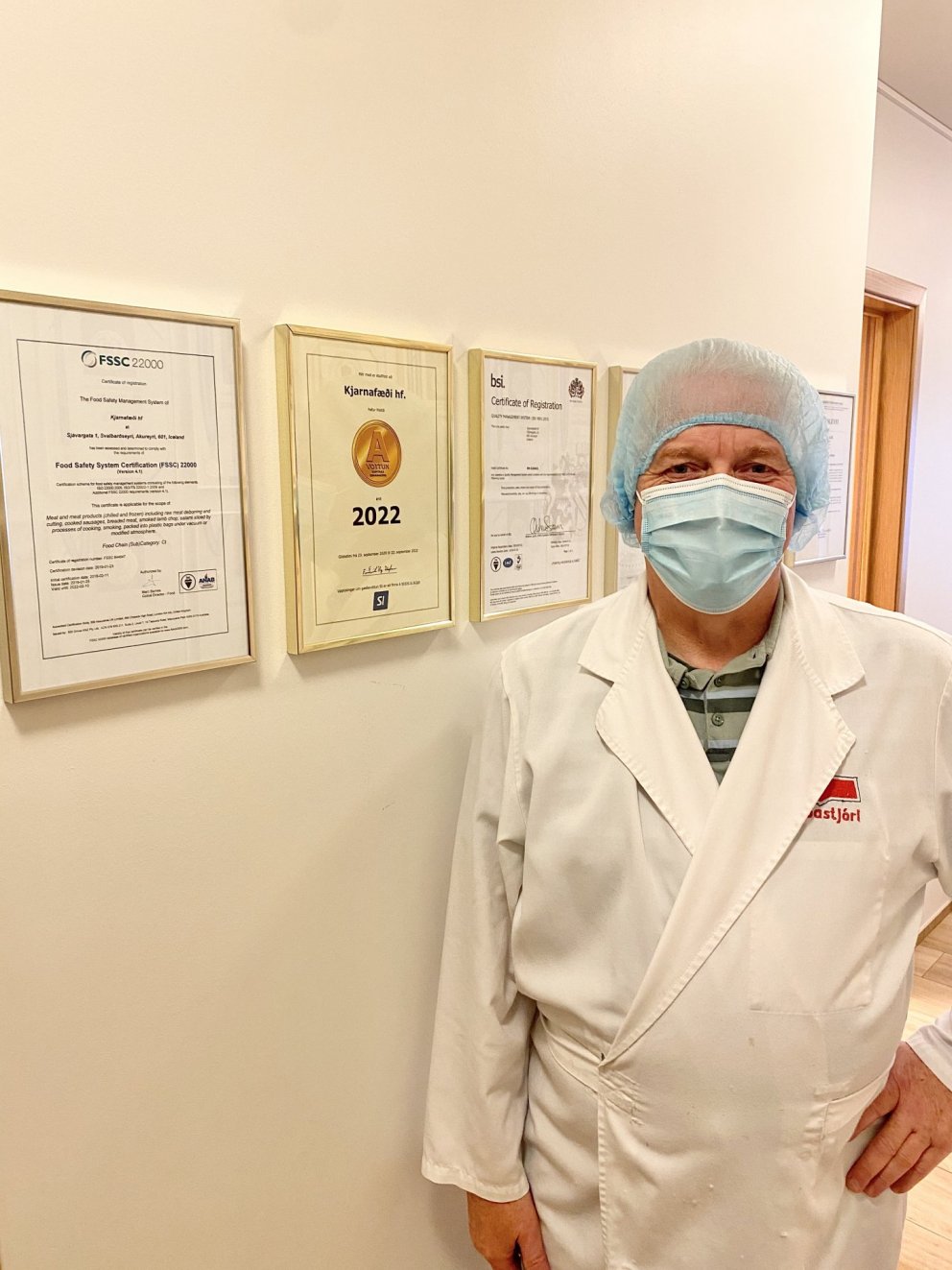 Friðrik Magnússon gæðastjóri Kjarnafæðis