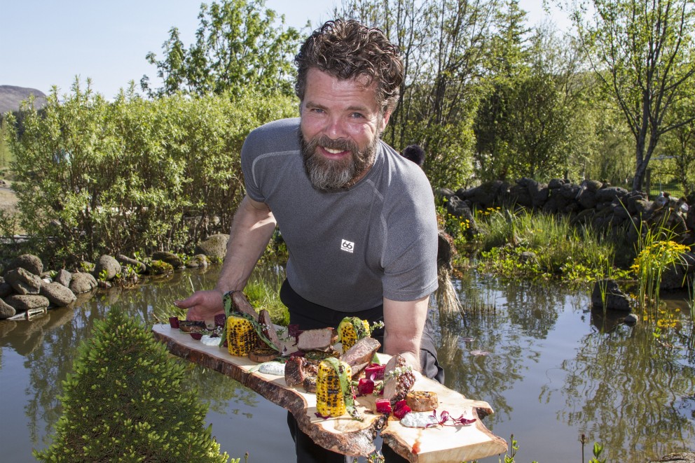 Grillað lambafille með kryddjurta-jógúrtsósu