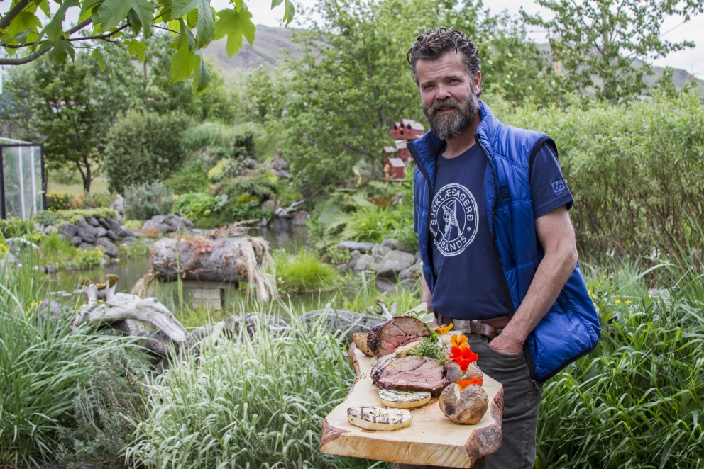 Lambalæri bbq með kryddsmjöri