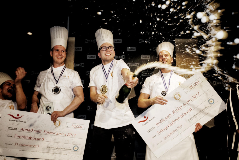 Þeir höfðu gott tilefni til að fagna