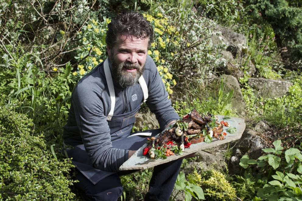 Grillaðar lambakótilettur með tómatsalsa