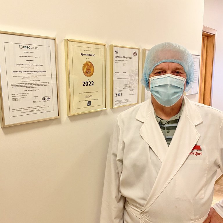 Friðrik Magnússon gæðastjóri Kjarnafæðis