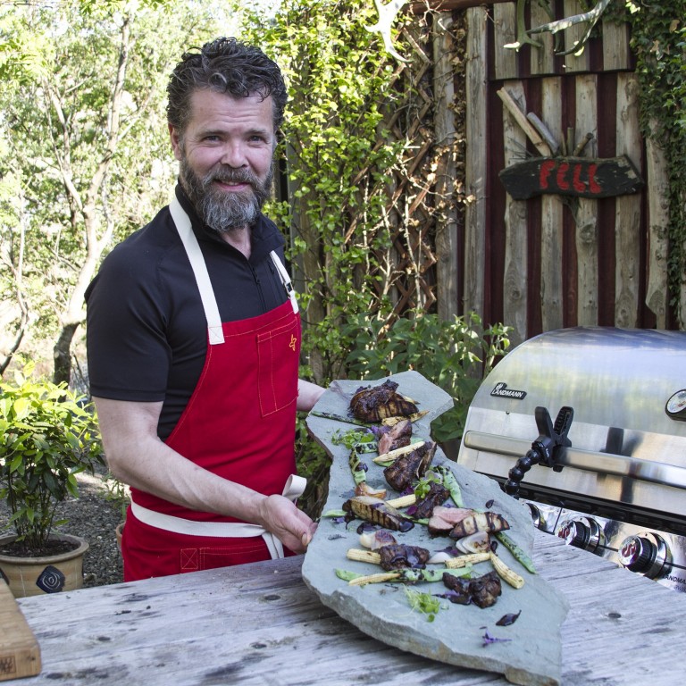 Grillað lambaprime með BBQ Blues sósu