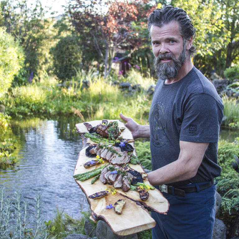 Lambagrillsneiðar með kryddsmjöri