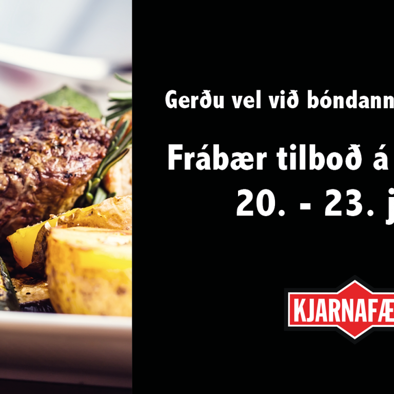 Dúndur tilboð fyrir bóndann!