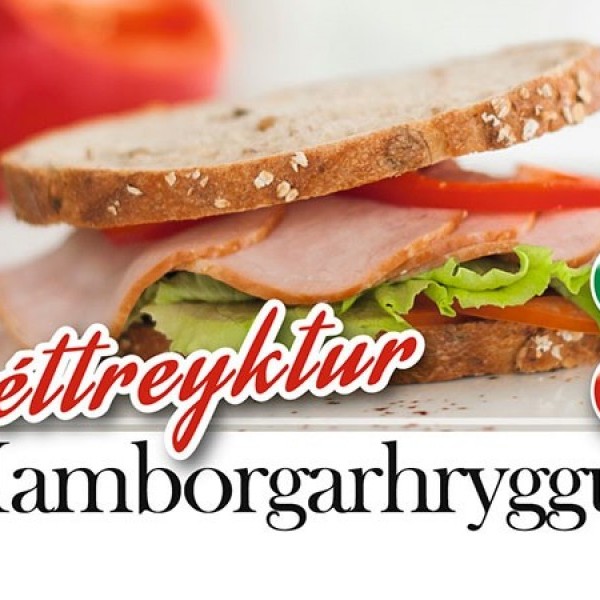 Léttreyktur hamborgarhryggur