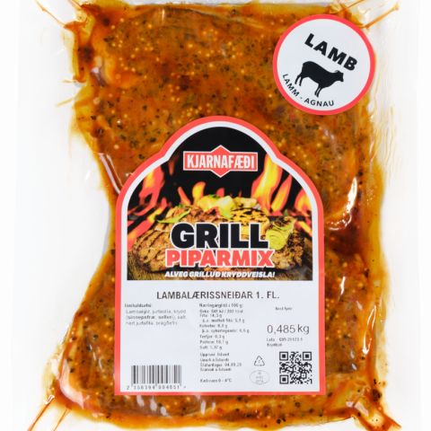 Lambalærissneiðar 1. fl Grill Piparmix