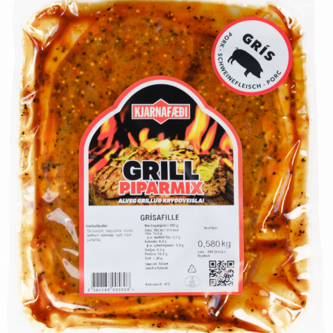 Grísafille grill piparmix