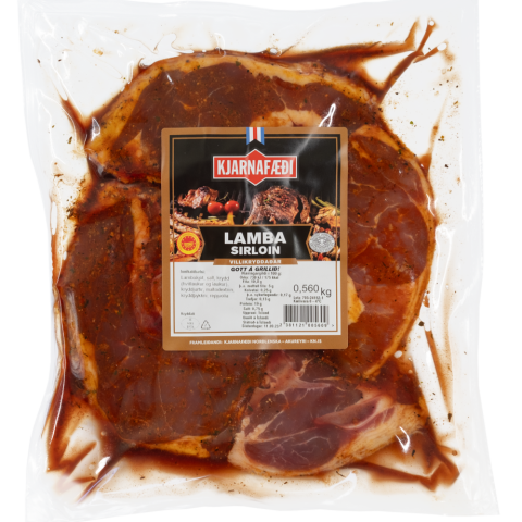 Lambasirloin Villikryddað