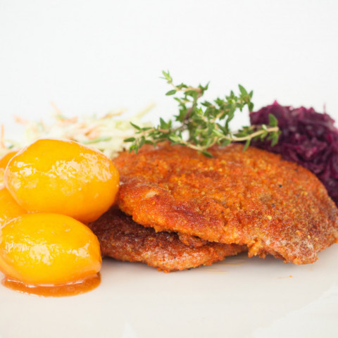 Vínarsnitsel með raspi