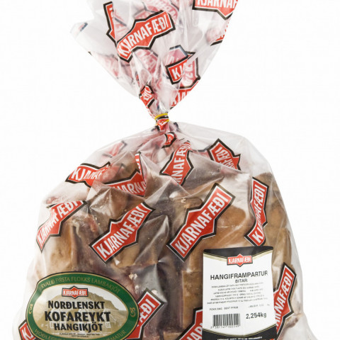 Hangiframpartur bitar sagaður